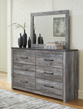 Lullora Furniture - Ashley Furniture - Bronyan Bedroom - Six Drawer Dresser / Dark Gray - B1290-31