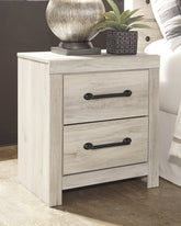 Lullora Furniture - Ashley Furniture - Cambeck Bedroom - King Panel Bed / Whitewash - B192B28