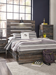 Lullora Furniture - Ashley Furniture - Drystan Bedroom - Five Drawer Chest / Multi - B211-46