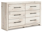 Lullora Furniture - Ashley Furniture - Lawroy Bedroom - Full Panel Bed with Storage / Light Natural - B2310B43