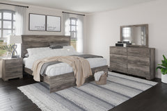 Lullora Furniture - Ashley Furniture - Ralinksi Bedroom - Twin Panel Bed / Gray - B2587B11