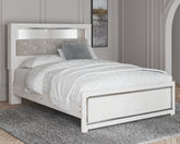 Lullora Furniture - Ashley Furniture - Altyra Bedroom - King Upholstered Storage Bed / White - B2640B29