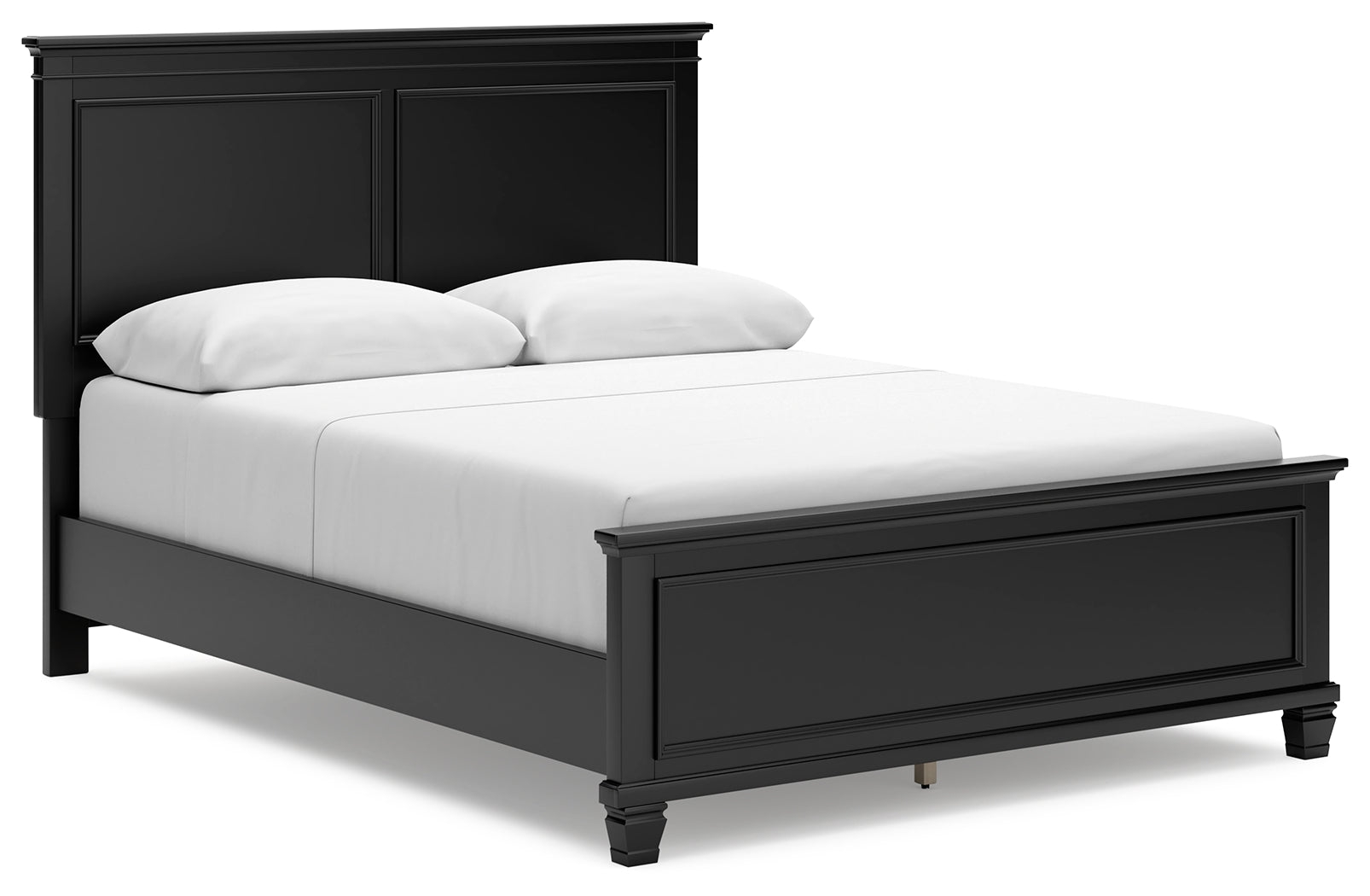 Lullora Furniture - Ashley Furniture - Lanolee Bedroom - California King Panel Storage Bed / Black - B687B20