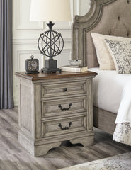 Lullora Furniture - Ashley Furniture - Lodenbay Bedroom - Queen Panel Bed / Antique Gray - B751B2