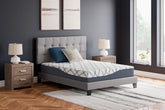 Lullora Furniture - Ashley Furniture - 10 Inch Chime Elite 2.0 Mattresses - California King / White/Blue - M42551