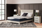 Lullora Furniture - Ashley Furniture - 12 Inch Chime Elite 2.0 Mattresses - California King / White/Blue - M42651