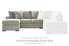 Lullora Furniture - Ashley Furniture - Calnita Sectional - RAF 2-Piece Sectional with Chaise / Sisal - 20502S2