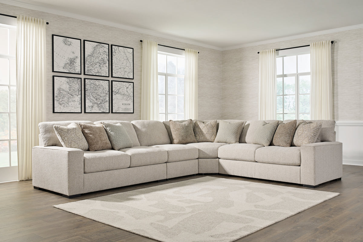 Lullora Furniture - Ashley Furniture - Ballyton Sectional - RAF 3-Piece Sectional / Sand - 25102S1