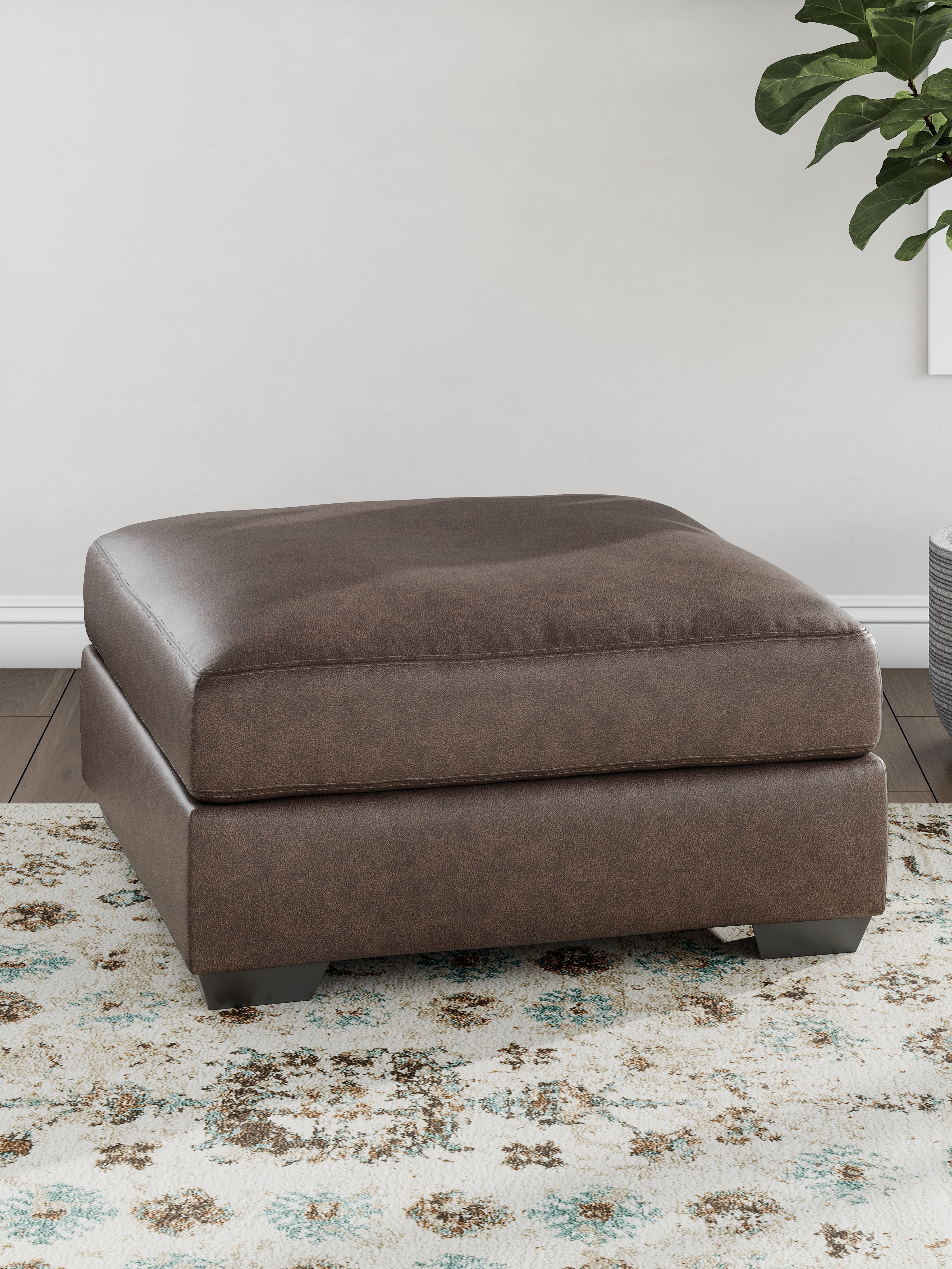 Lullora Furniture - Ashley Furniture - WillowBend Living Room - Oversized Accent Ottoman / Umber - PC2770508