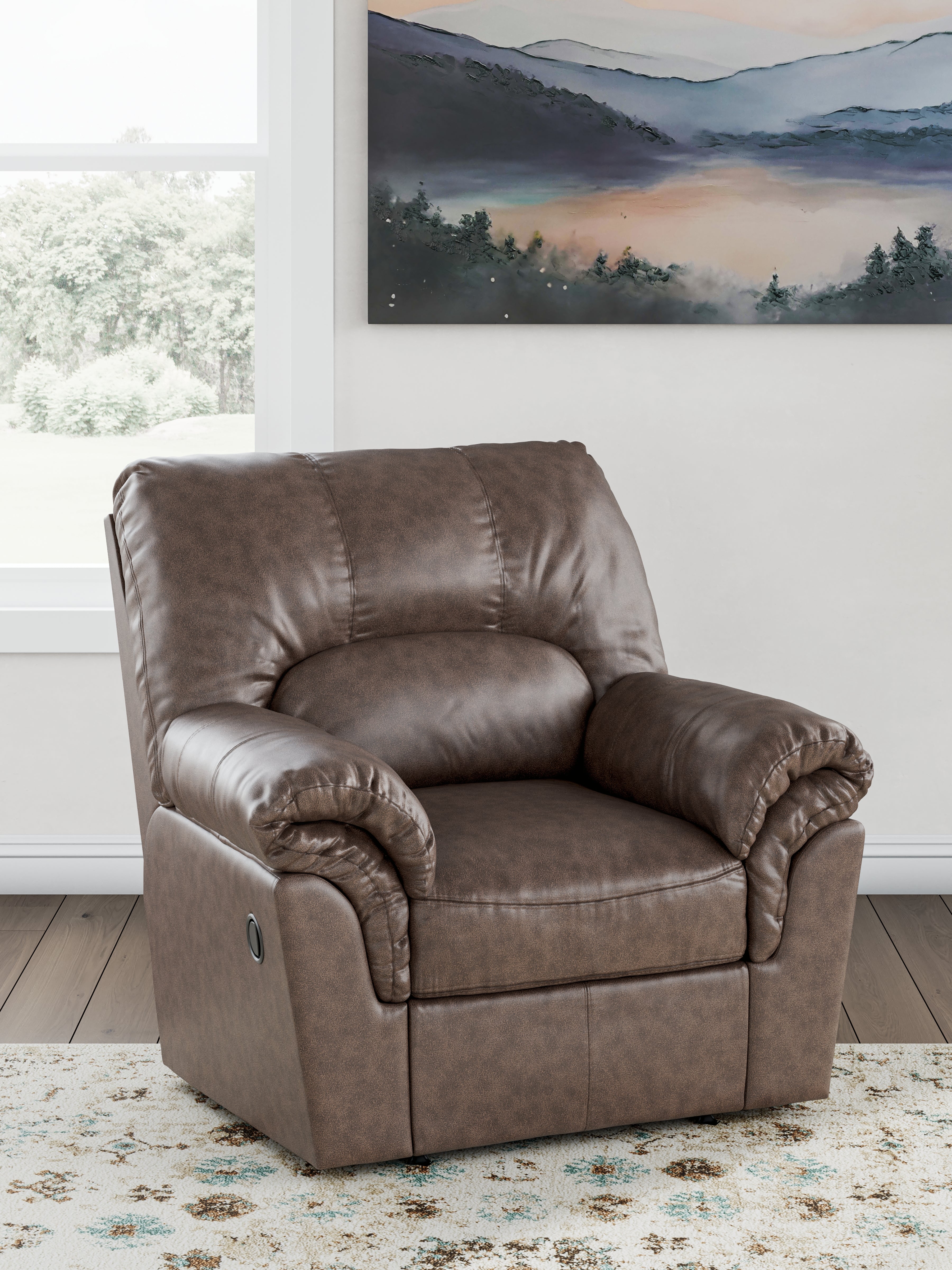 Lullora Furniture - Ashley Furniture - WillowBend Living Room - Rocker Recliner / Umber - PC2770525