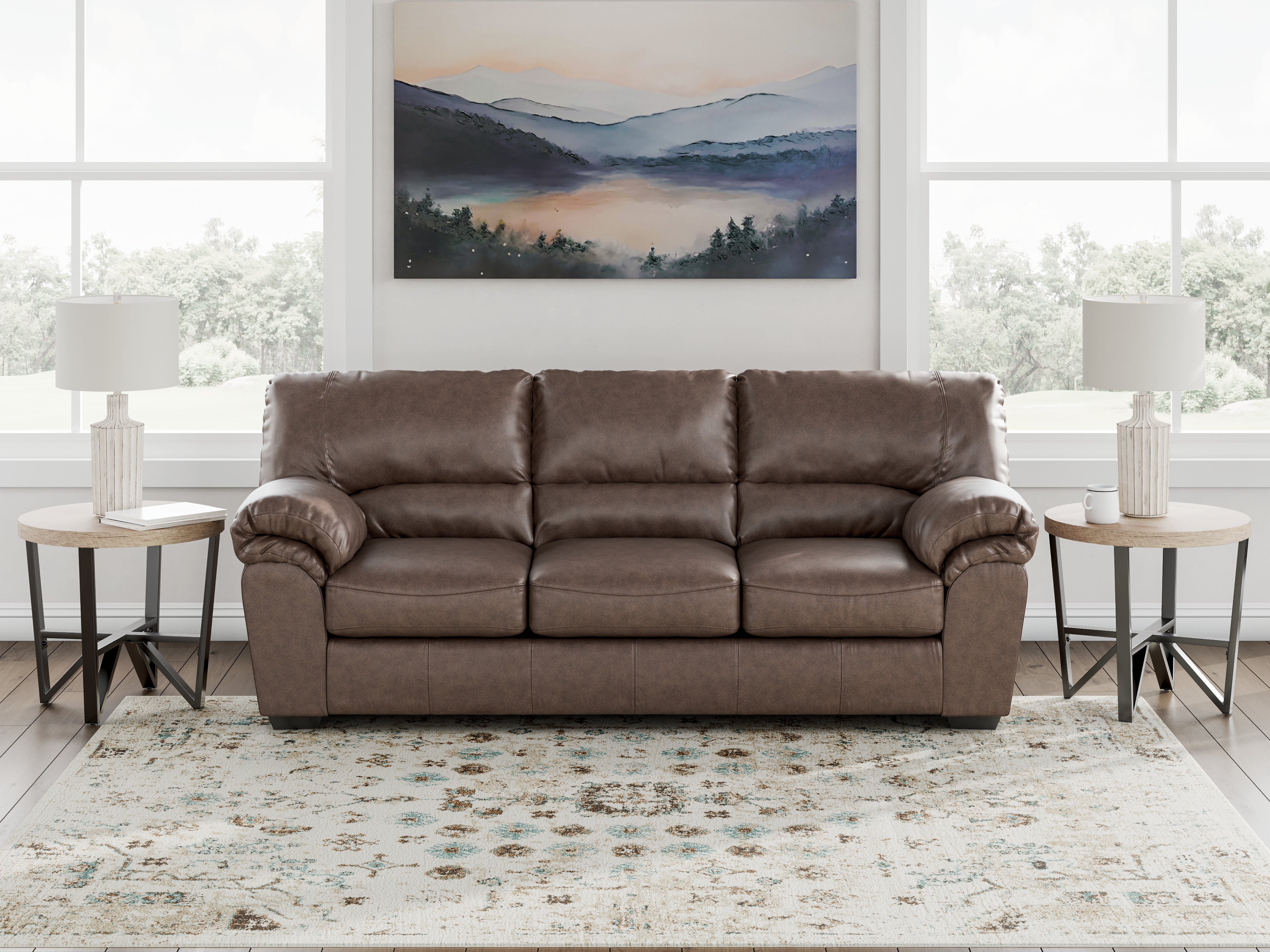 Lullora Furniture - Ashley Furniture - WillowBend Living Room - Sofa / Umber - PC2770538
