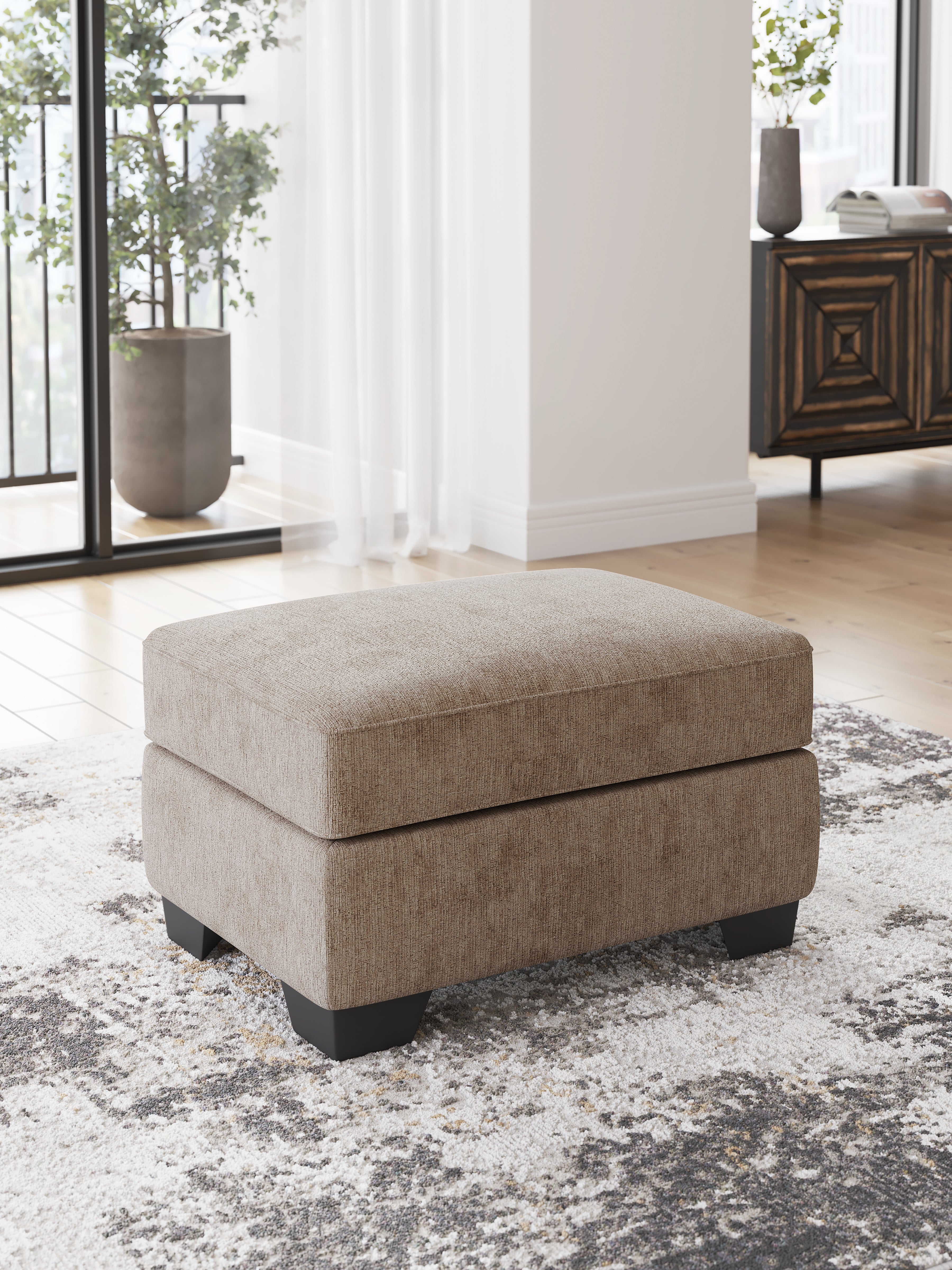 Lullora Furniture - Ashley Furniture - Olten Living Room - Ottoman / Mocha - 3130414