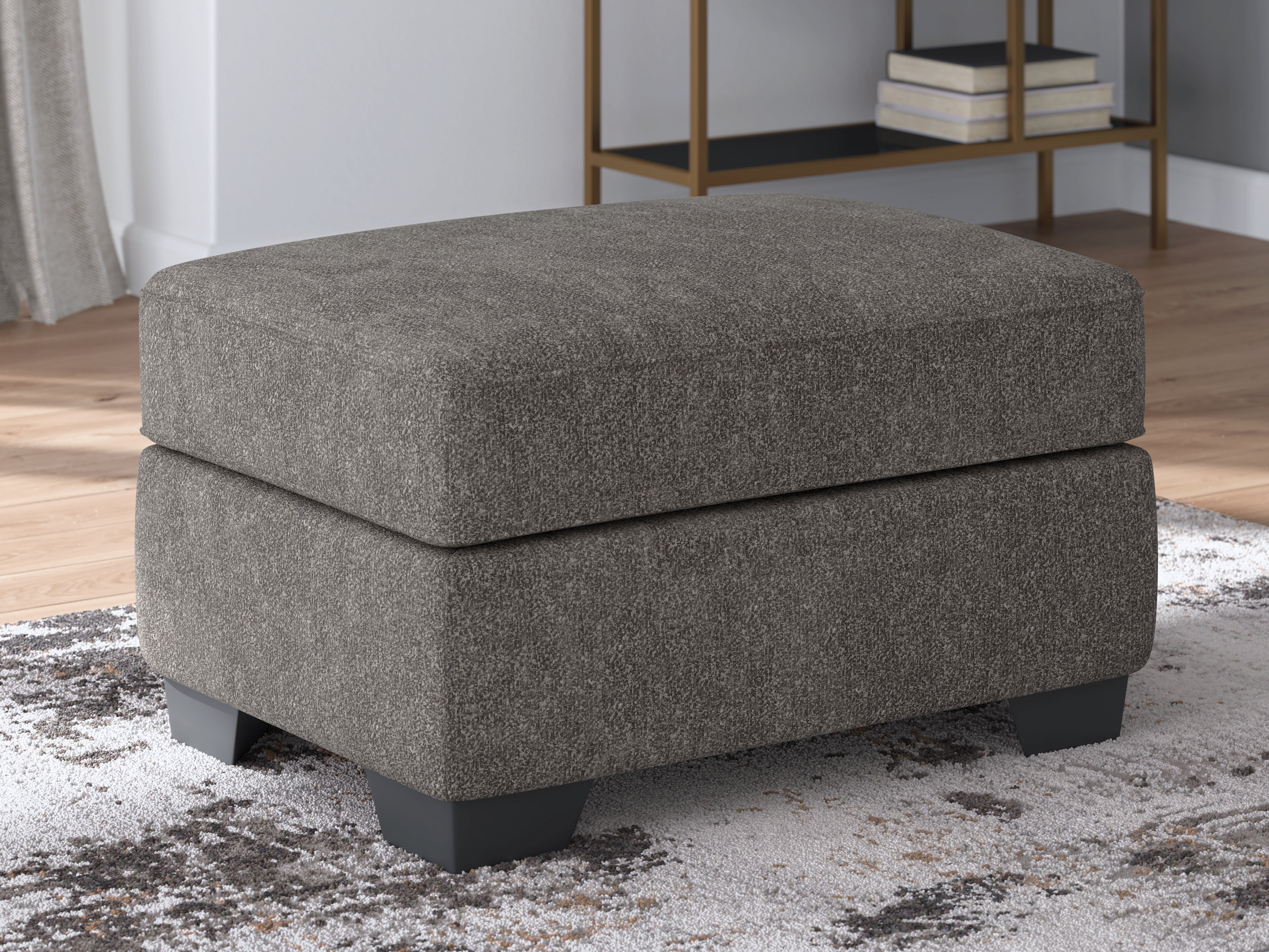 Lullora Furniture - Ashley Furniture - Olten Living Room - Ottoman / Graphite - 3130514