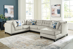 Lullora Furniture - Ashley Furniture - Maxon Place Sectional - RAF 3-Piece Sectional with Chaise / Navy - 33003S1