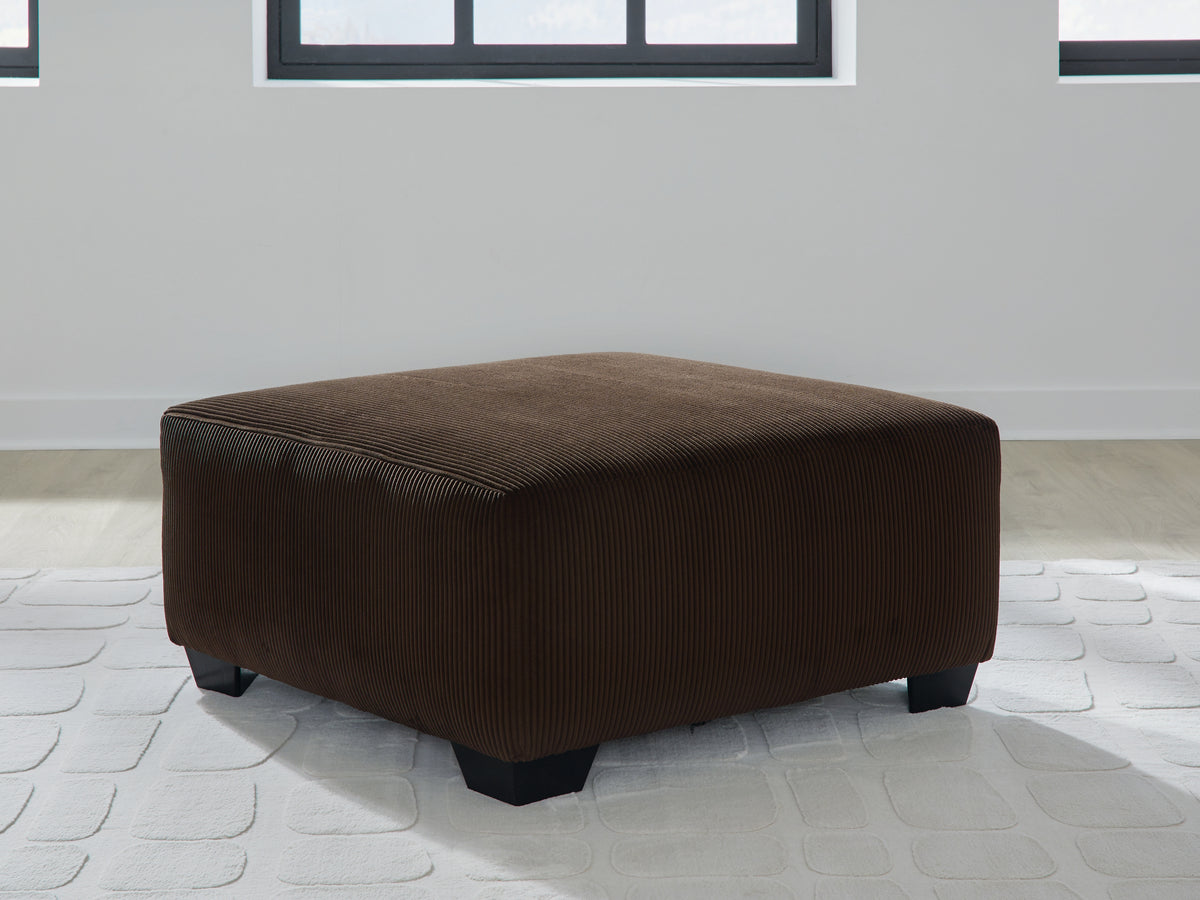 Lullora Furniture - Ashley Furniture - Kimlee Living Room - Oversized Accent Ottoman / Chocolate - PC3560308