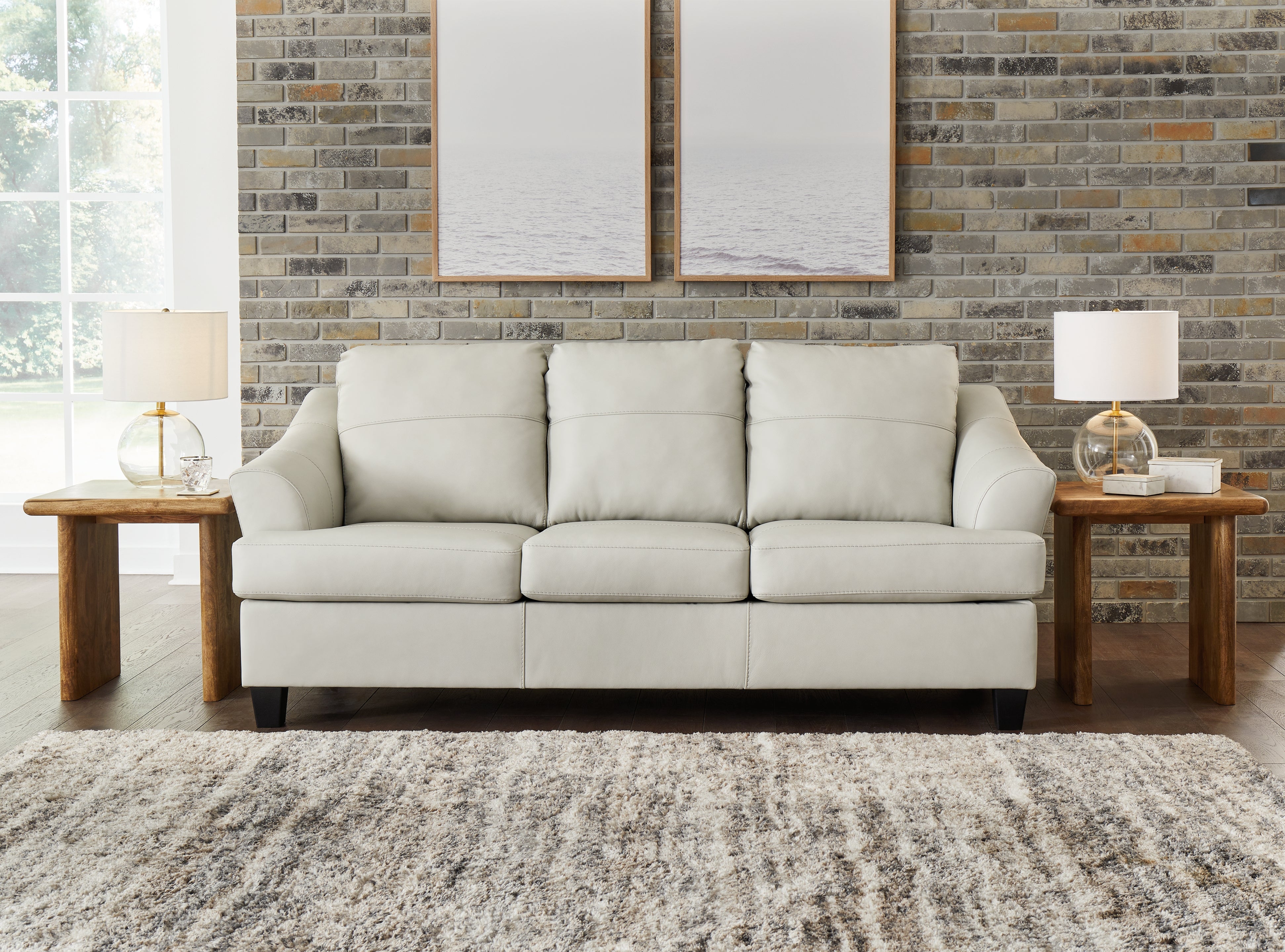 Lullora Furniture - Ashley Furniture - Genoa Living Room - Sofa / Coconut - 4770438
