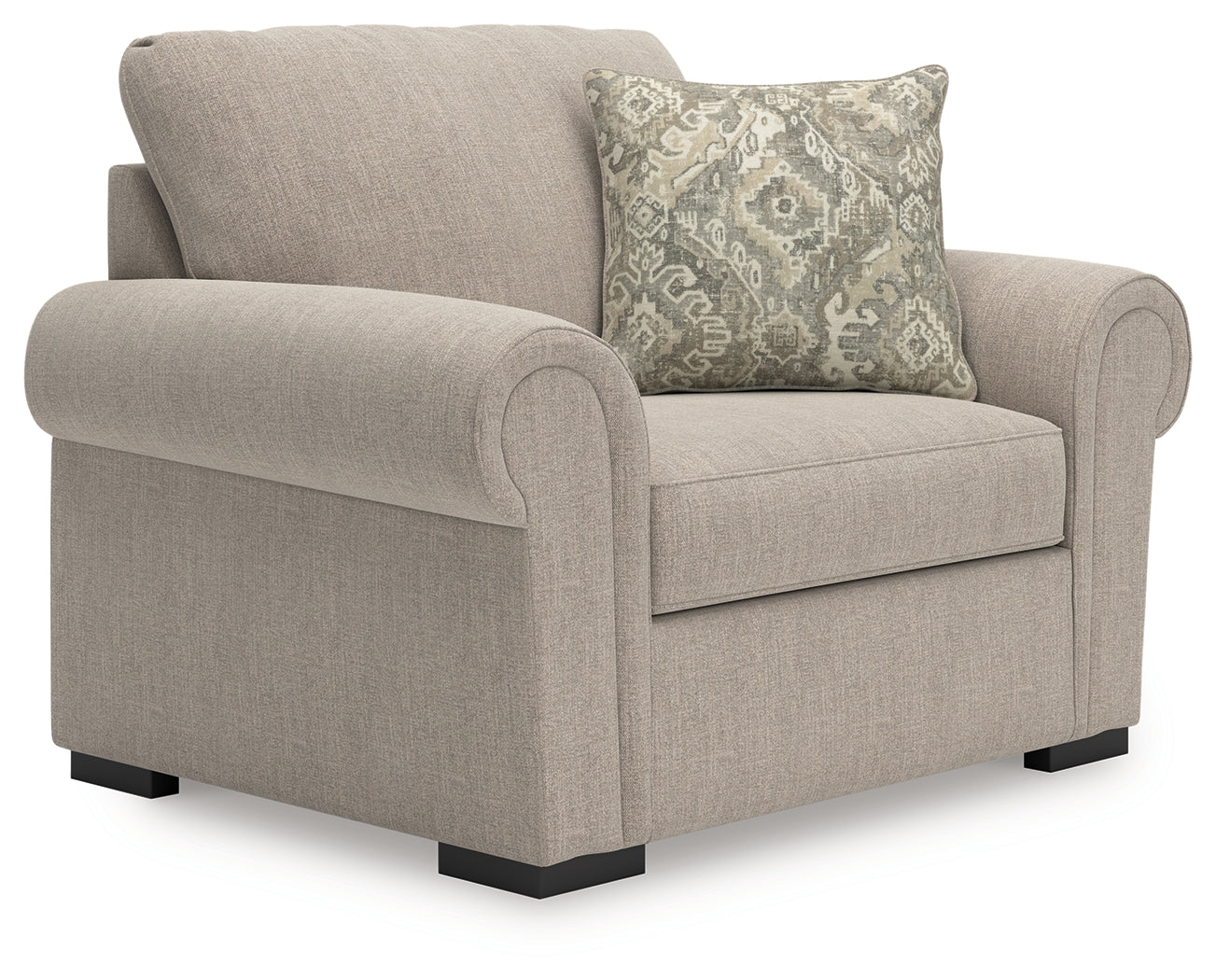 Lullora Furniture - Ashley Furniture - Sararose Living Room - Chair and a Half / Heather - 5710223