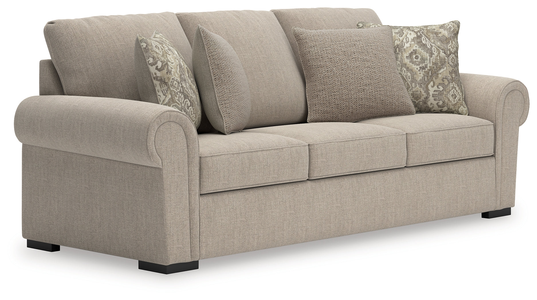 Lullora Furniture - Ashley Furniture - Sararose Living Room - Sofa / Heather - 5710238