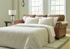 Lullora Furniture - Ashley Furniture - Carianna Living Room - Queen Sofa Sleeper / Caramel - 5760439