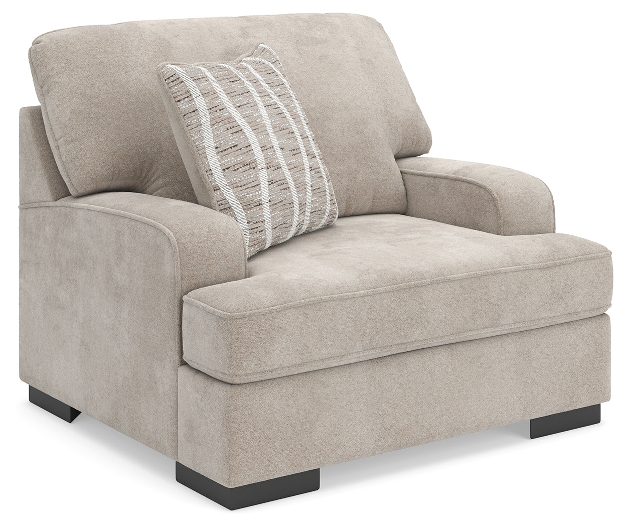 Lullora Furniture - Ashley Furniture - High Profile Living Room - Chair and a Half / Taupe - 5990223