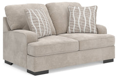 Lullora Furniture - Ashley Furniture - High Profile Living Room - Loveseat / Taupe - 5990235