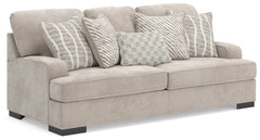 Lullora Furniture - Ashley Furniture - High Profile Living Room - Chair and a Half / Taupe - 5990223