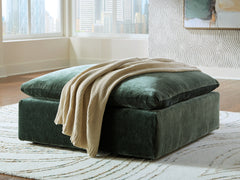 Lullora Furniture - Ashley Furniture - Carriage View Living Room - Oversized Accent Ottoman / Jade - 7800108