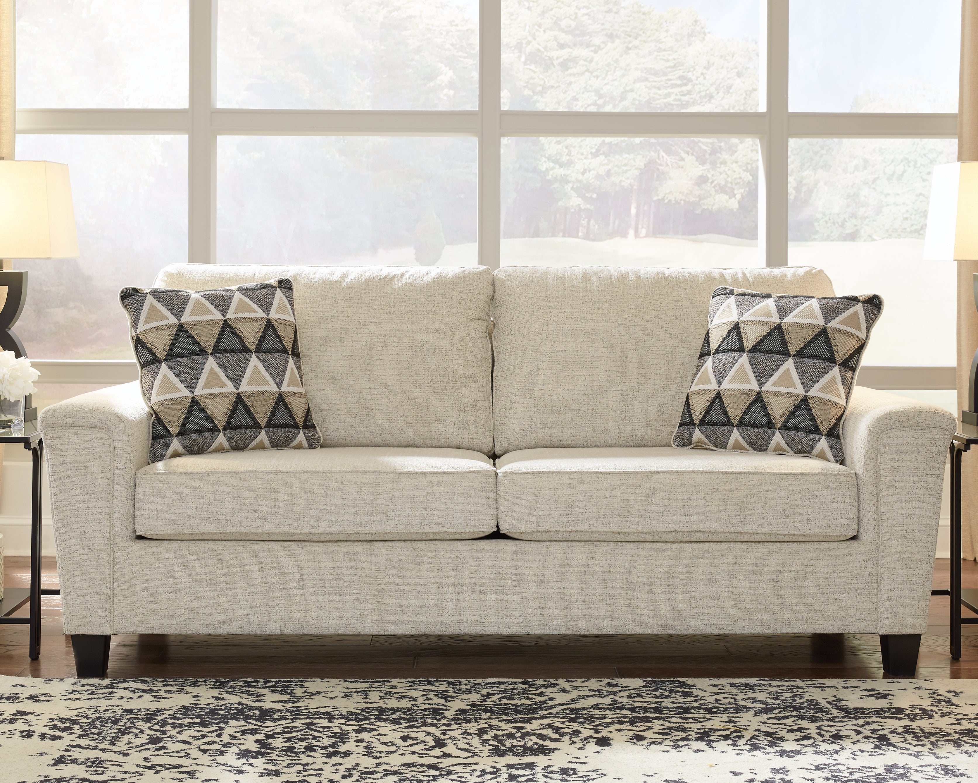 Lullora Furniture - Ashley Furniture - Abinger Living Room - Sofa / Natural - 8390438