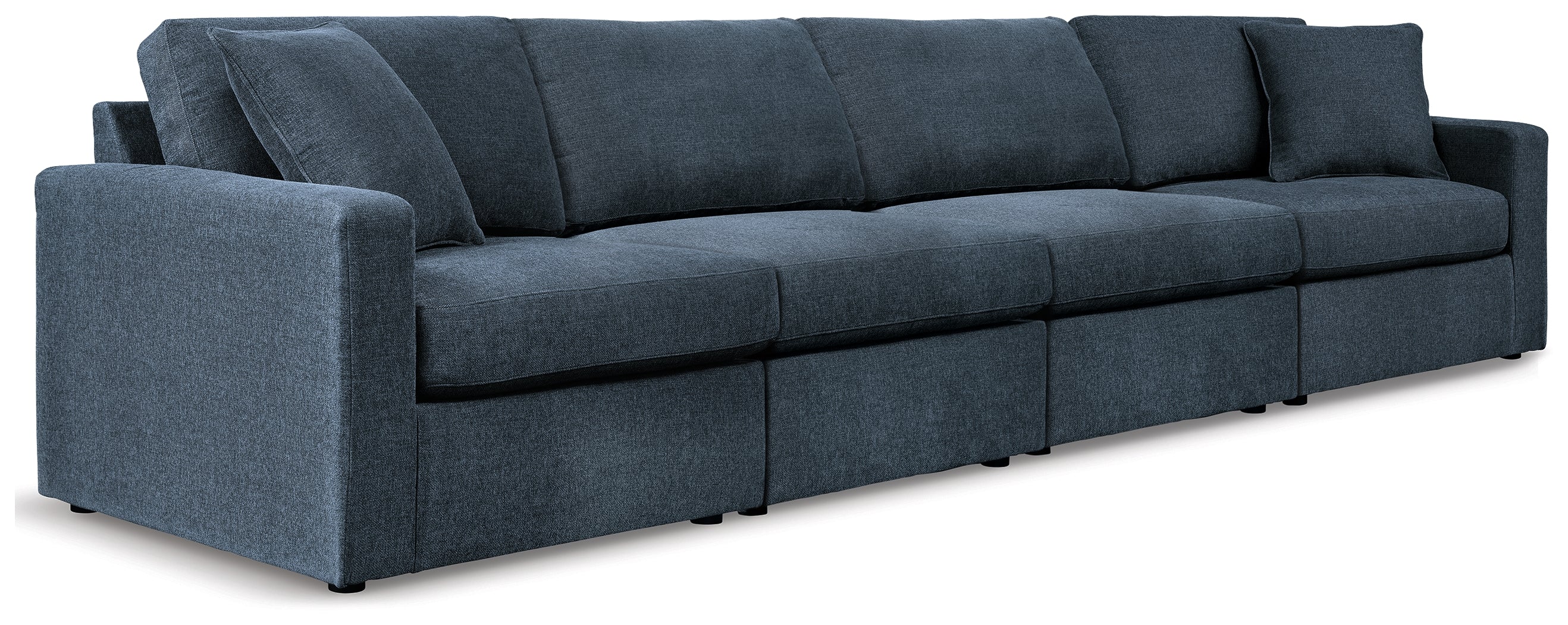 Lullora Furniture - Ashley Furniture - Modmax Sectional - RAF 4-Piece Sectional / Ink - 92101S10