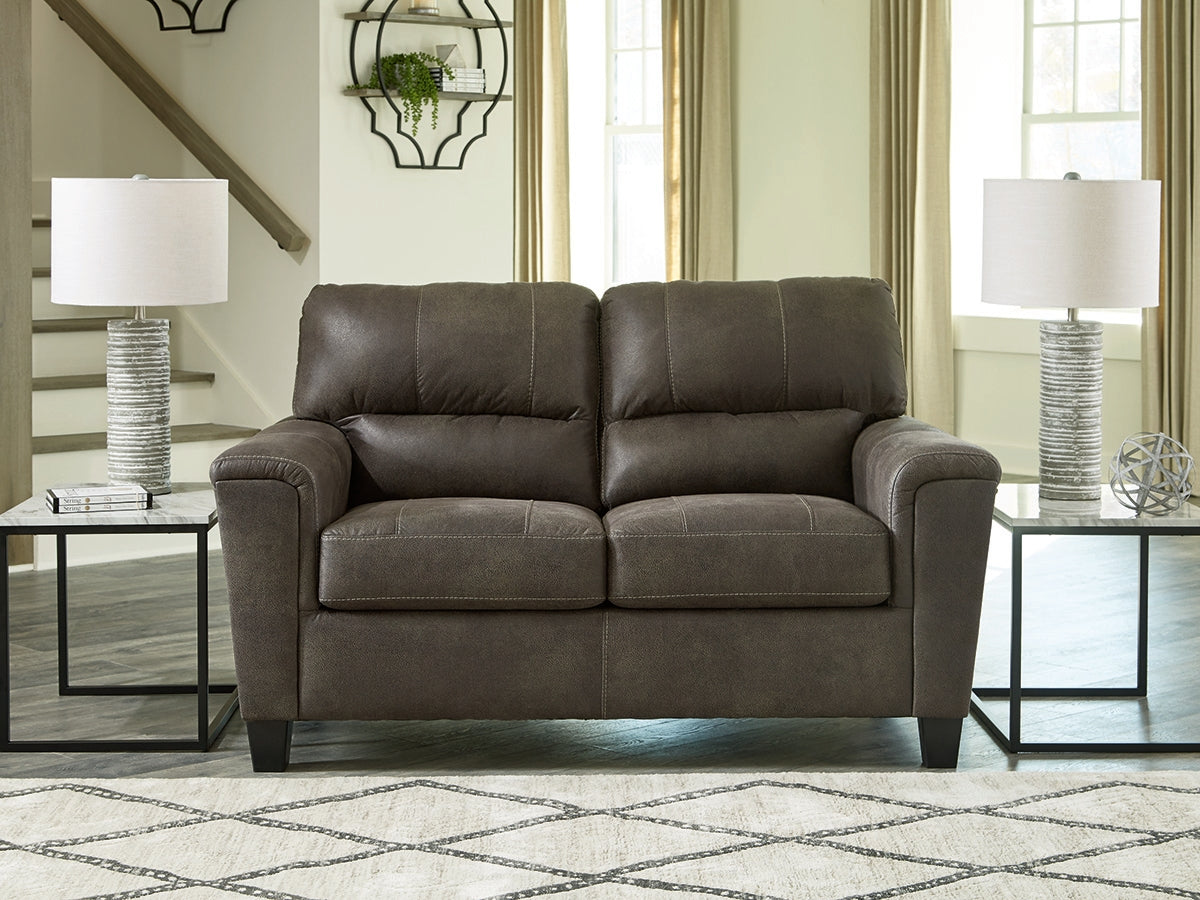 Lullora Furniture - Ashley Furniture - Navi Living Room - Queen Sofa Sleeper / Fossil - 9400439
