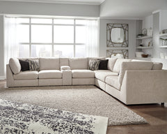 Lullora Furniture - Ashley Furniture - Kellway Sectional - 7-Piece Sectional / Bisque - 98707S5