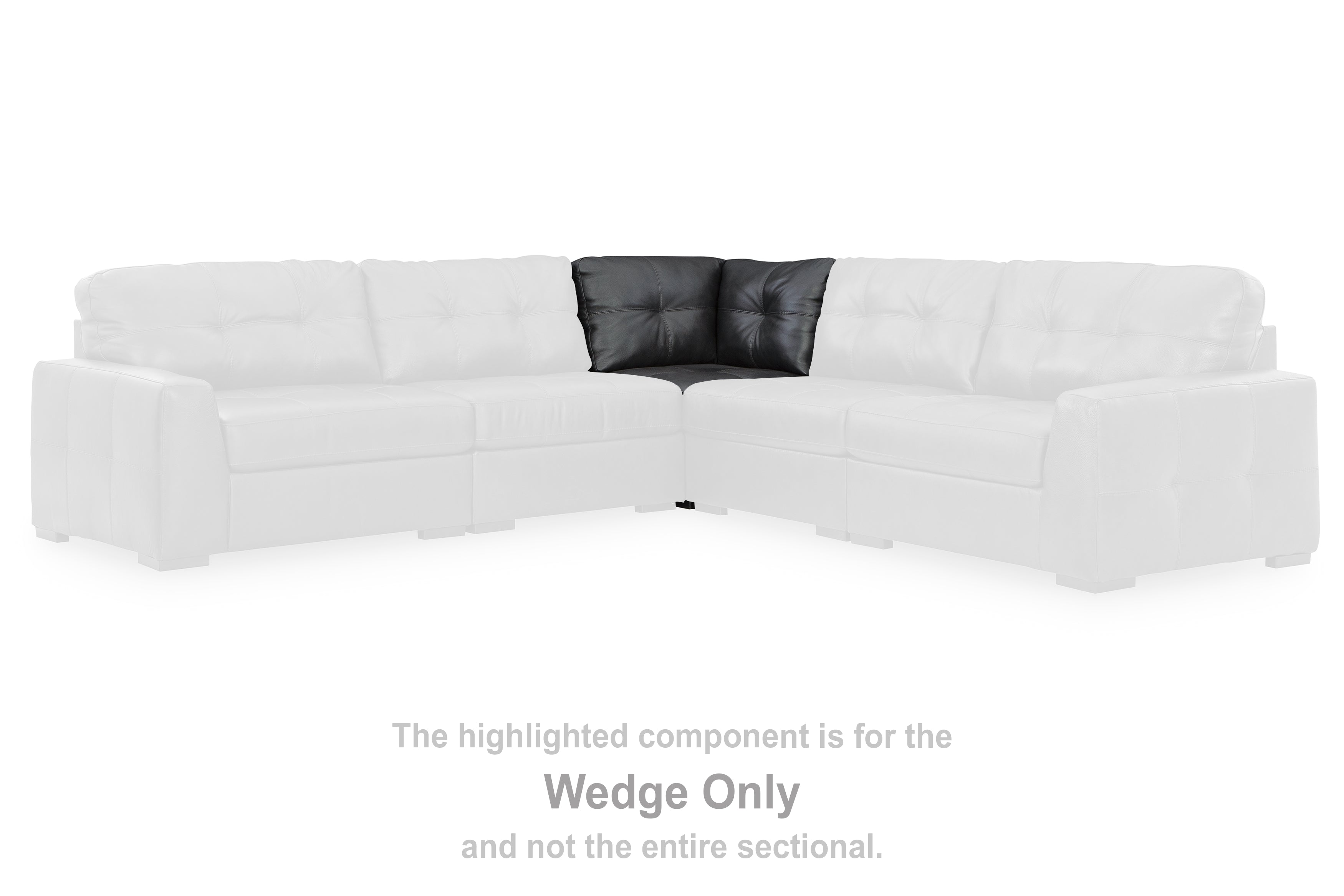 Lullora Furniture - Ashley Furniture - Brindley Pier Sectional - Wedge / Fog - 9950377