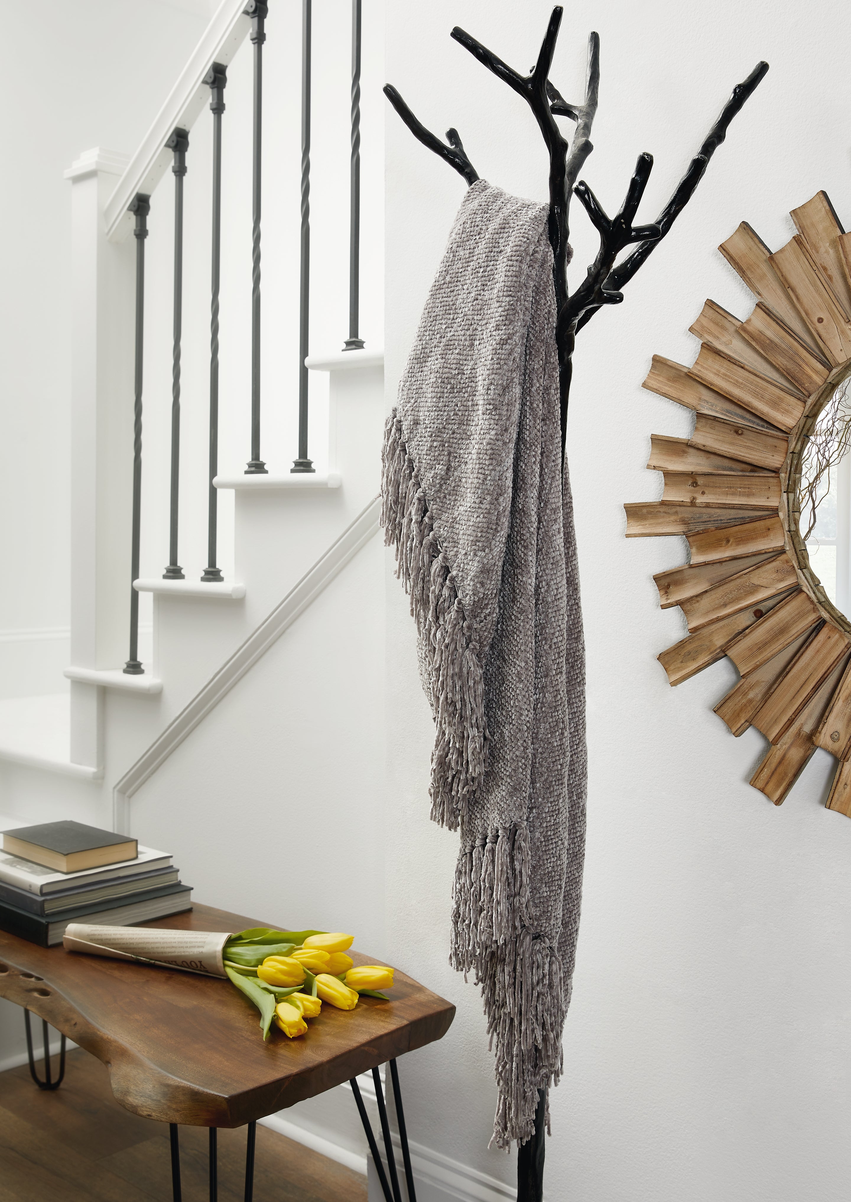 Lullora Furniture - Ashley Furniture - Tamish Throw - Throw / Gray - A1001026T