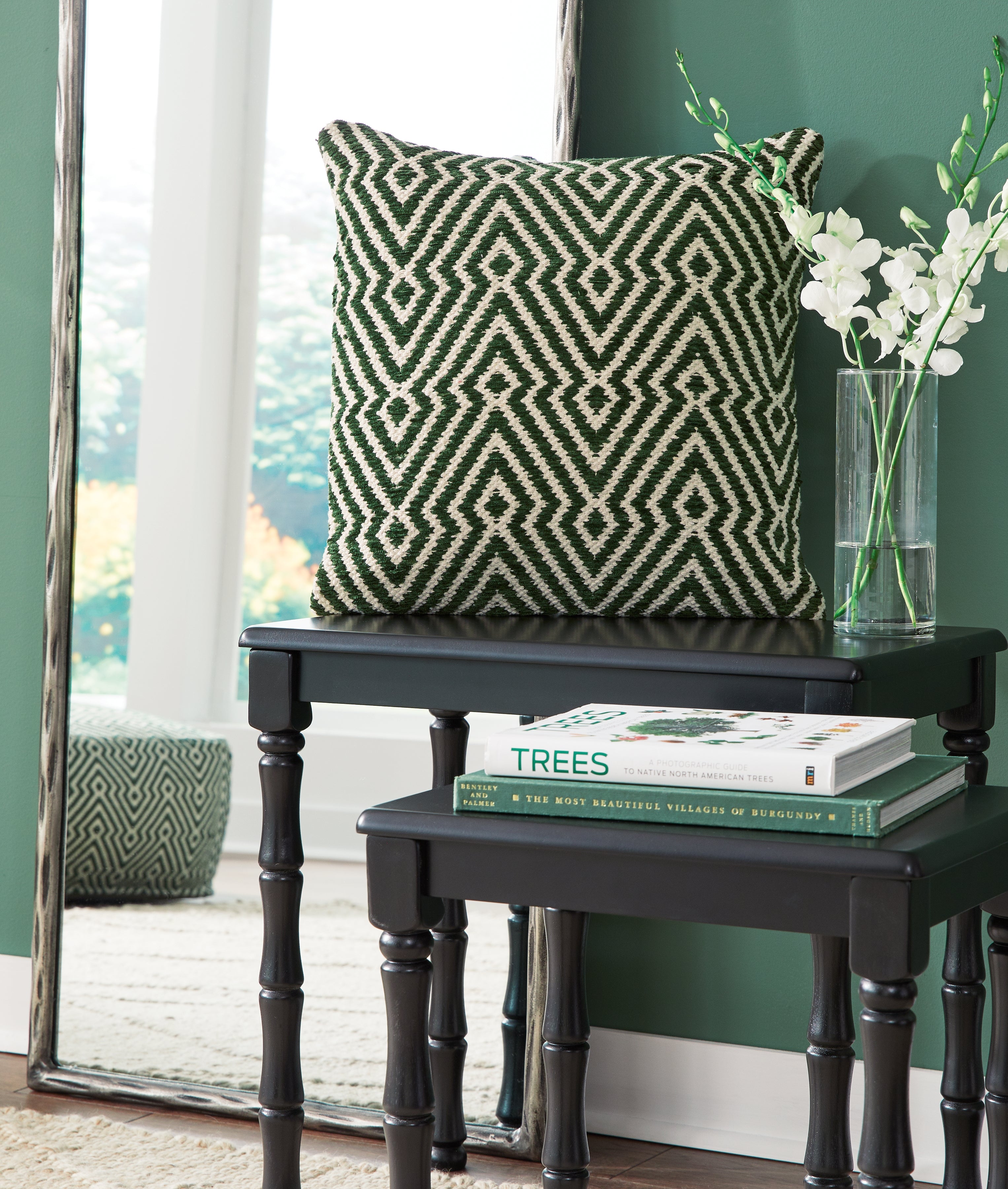Lullora Furniture - Ashley Furniture - Digover Pillows - Pillow / Green/Ivory - A1001036P