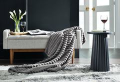 Lullora Furniture - Ashley Furniture - Alsonwell Throw (Set of 3) - Throw (3/CS) / Gray - A1001081