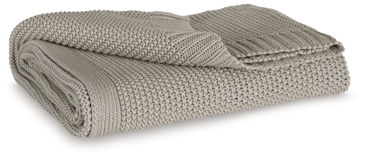 Lullora Furniture - Ashley Furniture - Gayelery Throw (Set of 3) - Throw (3/CS) / Gray - A1001085