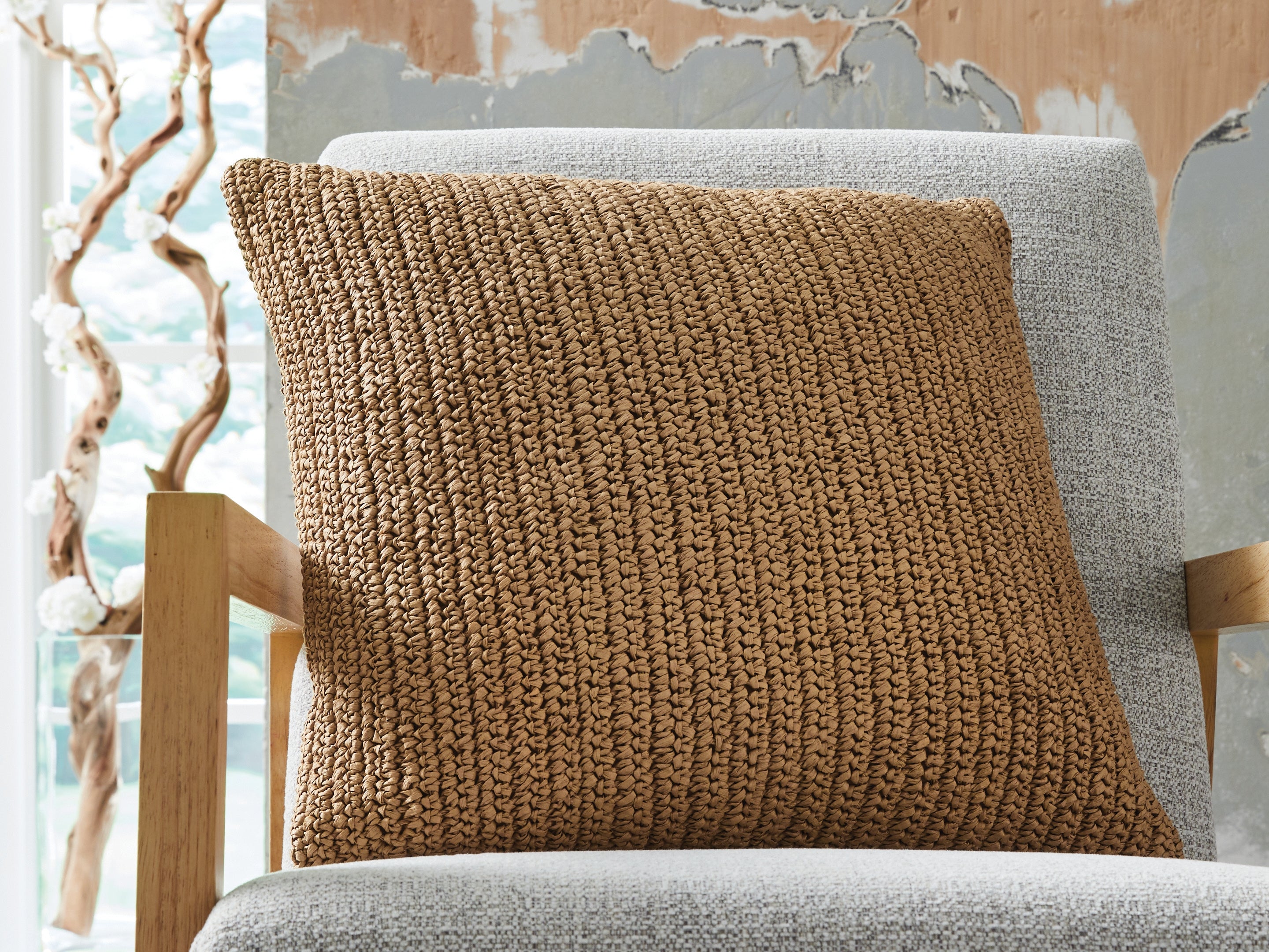 Lullora Furniture - Ashley Furniture - Habenvale Pillows - Pillow (4/CS) / Tan - A1001120