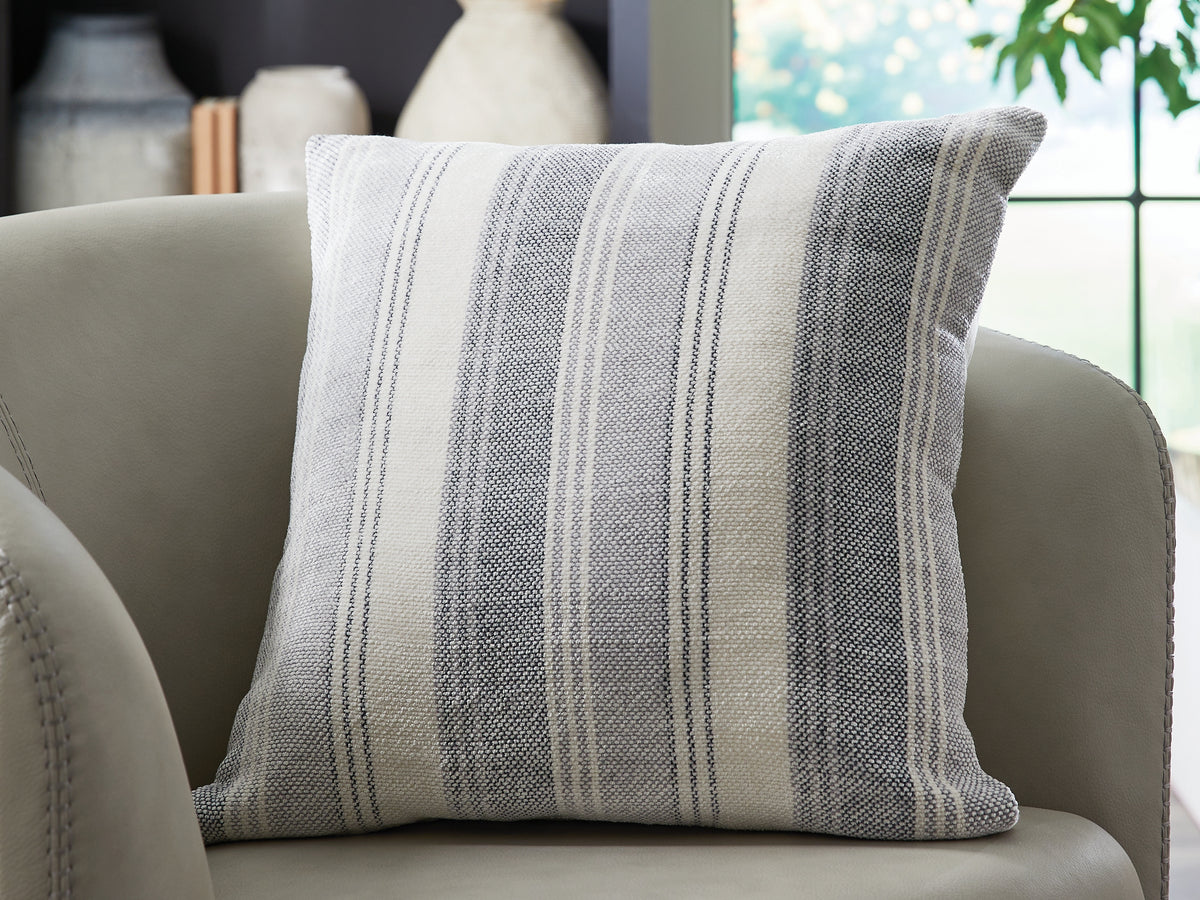 Lullora Furniture - Ashley Furniture - Adikus Pillows - Pillow (4/CS) / Blue/Gray/White - A1001126