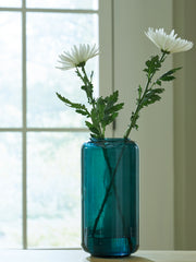 Lullora Furniture - Ashley Furniture - Inisland Vase - Vase Set (Set of 2) / Teal - A2000797A1