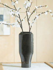 Lullora Furniture - Ashley Furniture - Kierlain Vase - Vase / Gray/Black - A2000809