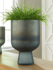 Lullora Furniture - Ashley Furniture - Pennmore Vase - Vase / Antique Blue - A2000814