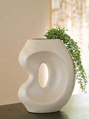 Lullora Furniture - Ashley Furniture - Odion Vase - Vase / Stone - A2000841