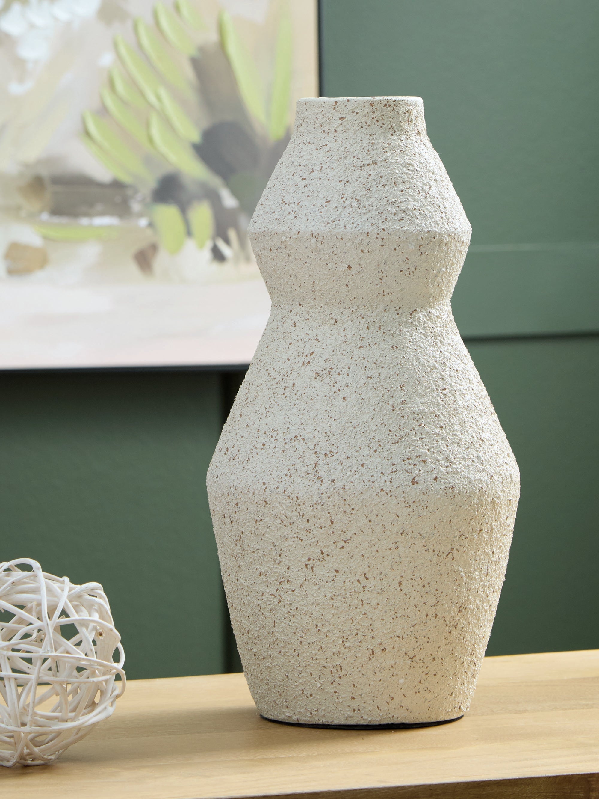 Lullora Furniture - Ashley Furniture - Dawthorne Vase - Vase / Cream - A2000850
