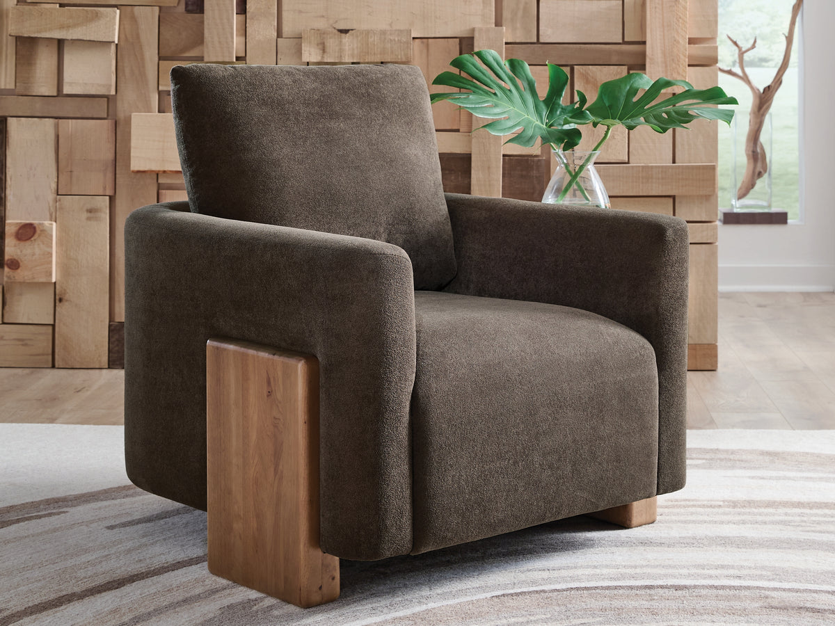 Lullora Furniture - Ashley Furniture - Dairlett Accent Chair - Accent Chair / Brown - A3000746