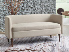 Lullora Furniture - Ashley Furniture - Wainner Accent Bench - Accent Bench / Beige / 53"W x 22"D x 25"H - A3000756