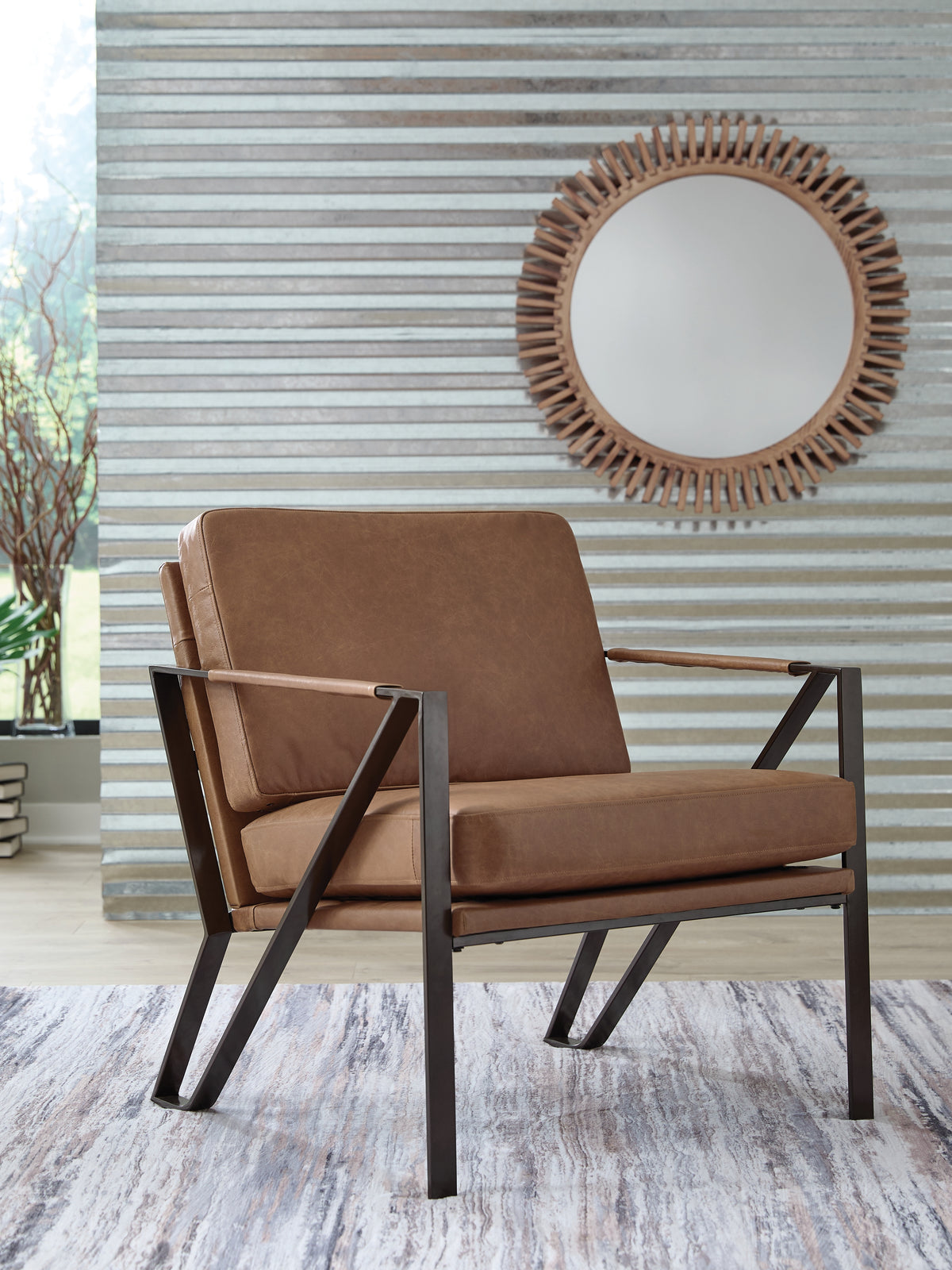 Lullora Furniture - Ashley Furniture - Garronmont Accent Chair - Accent Chair / Caramel - A3000762