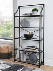 Lullora Furniture - Ashley Furniture - Dakerwell Bookcase - Bookcase / Antique Black - A4000557