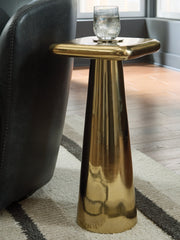 Lullora Furniture - Ashley Furniture - Dallenburg Accent Table - Accent Table / Gold Finish - A4000717
