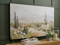 Lullora Furniture - Ashley Furniture - Sidworth Wall Decor - Wall Art / Green/Beige/Gray - A8000480