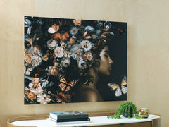 Lullora Furniture - Ashley Furniture - Valfer Wall Decor - Wall Art / Orange/Black/White - A8000481